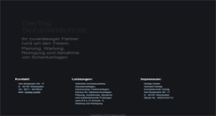 Desktop Screenshot of gerbig-gmbh.de